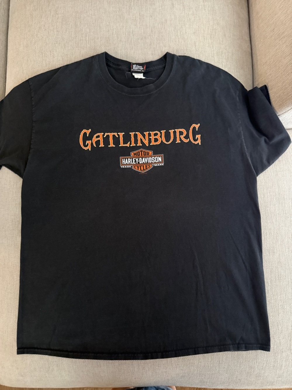 Harley-Davidson Black Gatlinburg Graphic Tee